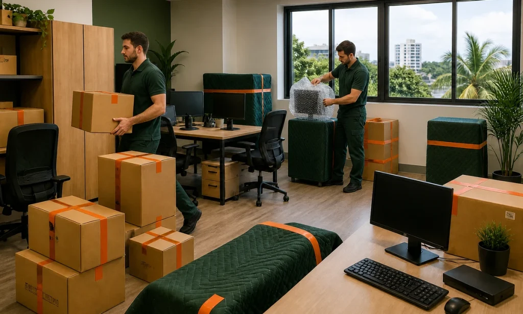 serviço de mudança comercial em Manaus